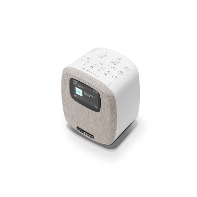 Roberts Radio ORTUS5WHT White Ortus 5 Dual Alarm Dab+/Fm Alarm Clock Radio