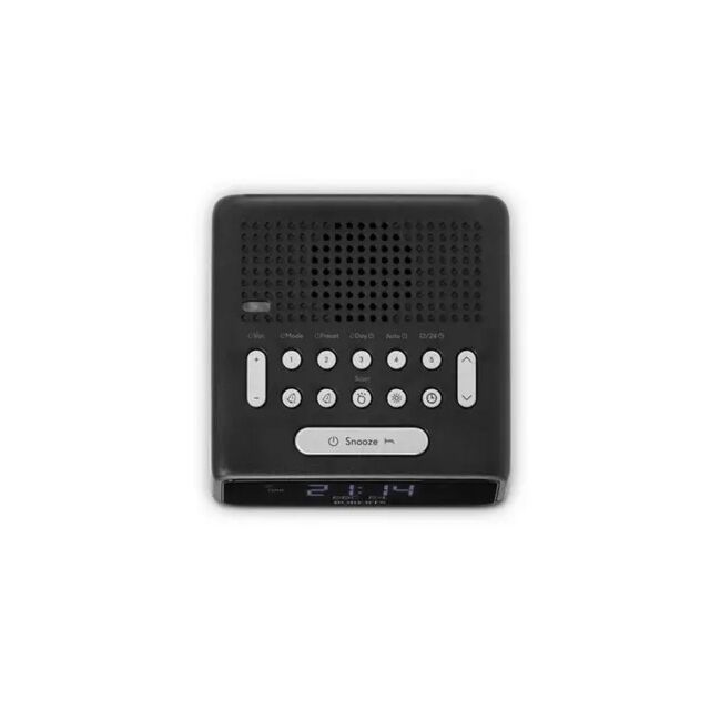 Roberts Radio ORTUSDABBK Black Ortus DAB Dual Alarm Dab/Fm Clock Radio