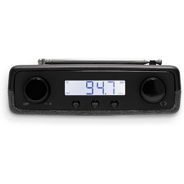 Roberts Radio PLAYFMBLK Black Play FM Compact Portable Radio