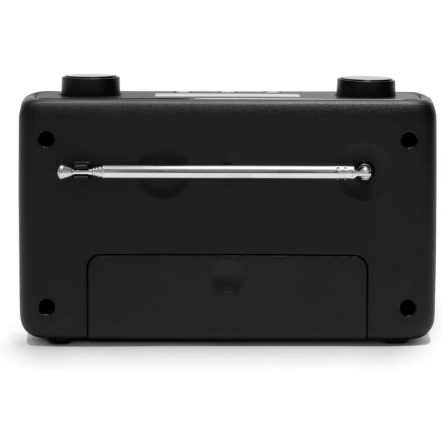 Roberts Radio PLAYFMBLK Black Play FM Compact Portable Radio