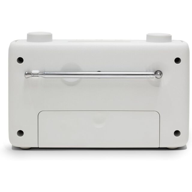 Roberts Radio PLAYFMWHT White Play FM Compact Portable Radio