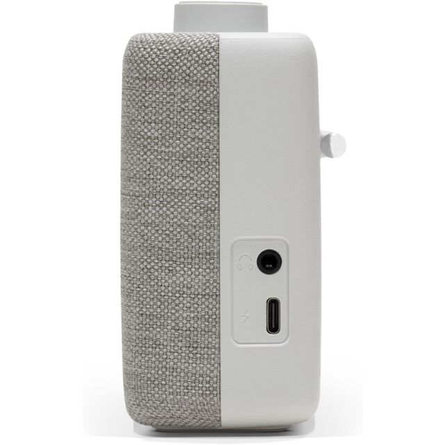 Roberts Radio PLAYFMWHT White Play FM Compact Portable Radio