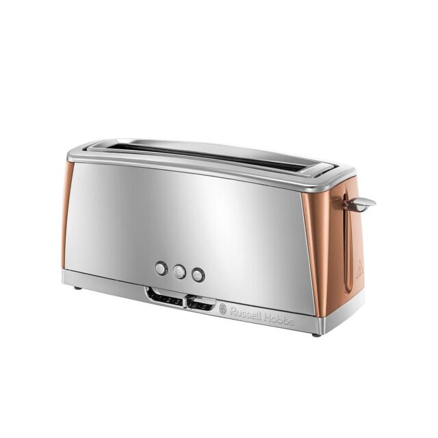 Russell Hobbs Copper Luna Long Slot Toaster