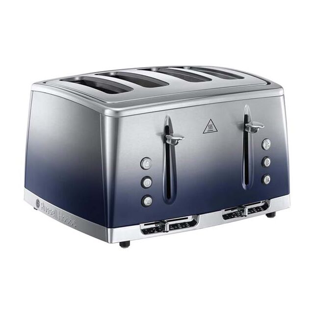 Russell Hobbs Midnight Blue Eclipse 4 Slice Toaster