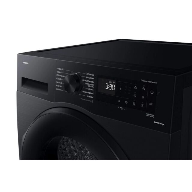 Samsung DV90CGC0A0ABEU Black Series 5 Optimal Dry 9Kg Smart Heat Pump Tumble Dryer