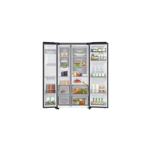 Samsung RS70F64KEFEU Black 91Cm Wide Side By Side Fridge Freezer With Plumbed Water & Ice Dispenser