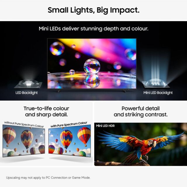 Samsung UE43M70HAKXXU 43inch 4K Mini Led Vision Ai Smart Television