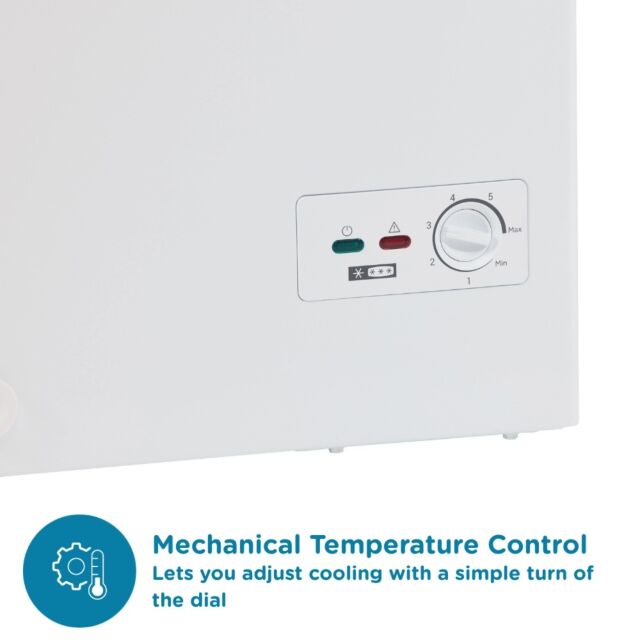 Sensis RFCHT01F97EW White 97L Chest Freezer - W54.5 Cm