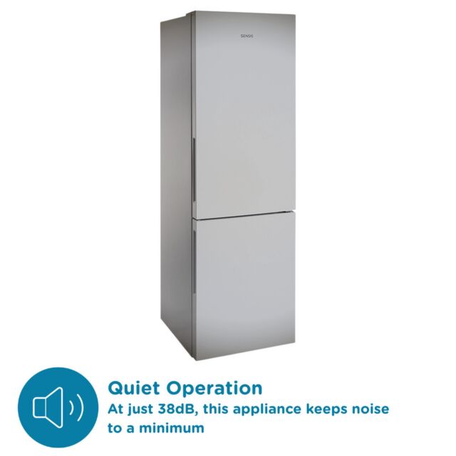 Sensis RFCMF0154ES Silver 54.5Cm Wide Total No Frost Fridge Freezer