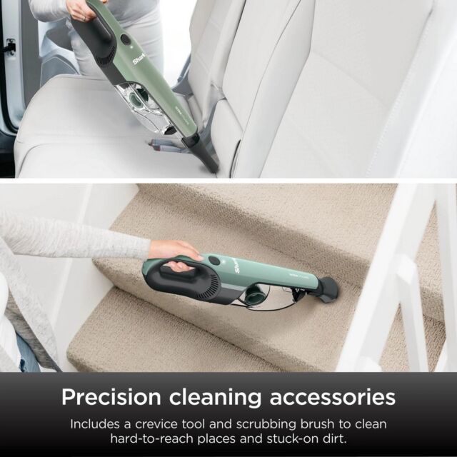 Shark CH901UK Green Ultra Cyclone Pro Cordless Handheld Vacuum Cleaner With 10 Minute Run Time