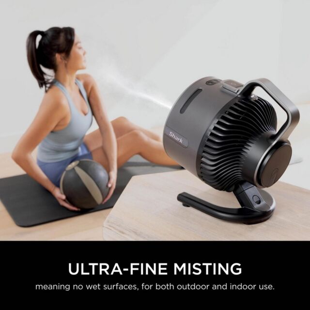 Shark FA050UK Flexbreeze Hydro Go Outdoors & Indoors Misting Fan