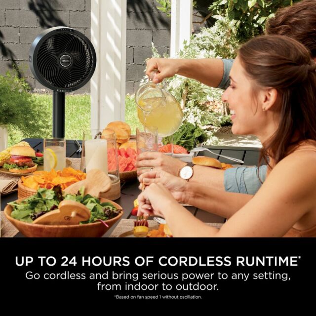 Shark FA220UK FlexBreeze High Velocity Hybrid Cordless + Corded Fan