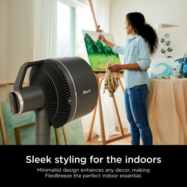 Shark FA220UK FlexBreeze High Velocity Hybrid Cordless + Corded Fan