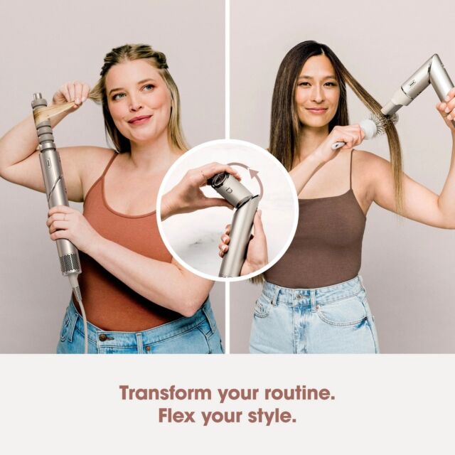 Shark HD436SLUK Flexstyle Air Styler & Hair Dryer With 4 Attachments