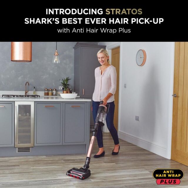 Shark IZ400UK Stratos Cordless Stick Vacuum Cleaner With 60 Min Run Time