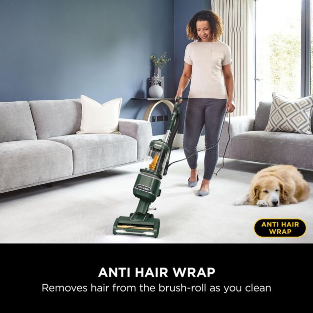 Shark NZ691UKT Green Anti Hair Wrap Upright Vacuum Cleaner With Lift Away
