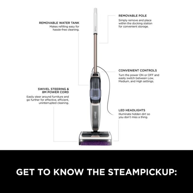 Shark SD200UK Steam Pick Up Hard Floor Cleaner