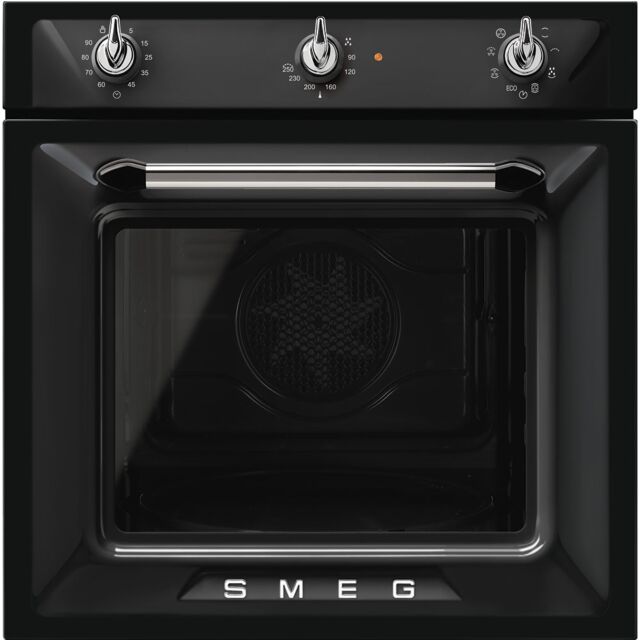 Smeg SF6905N1 Black Built In Victoria Single Electric Oven
