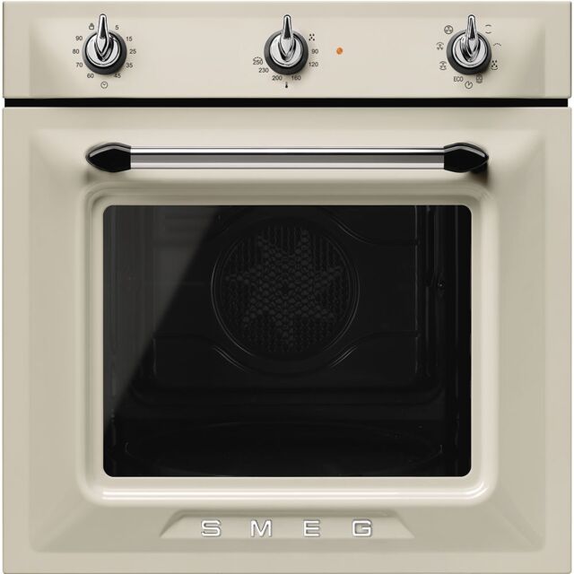 Smeg SF6905P1 Cream 60Cm Built In Electric Single Oven
