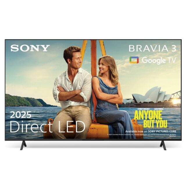 Sony K50S38B.UKA 50inch 4K UHD Bravia 3 Smart Google Television