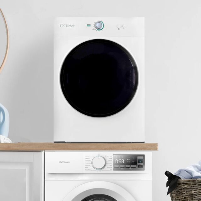 Statesman TD03VFW White 3Kg Compact Vented Tumble Dryer