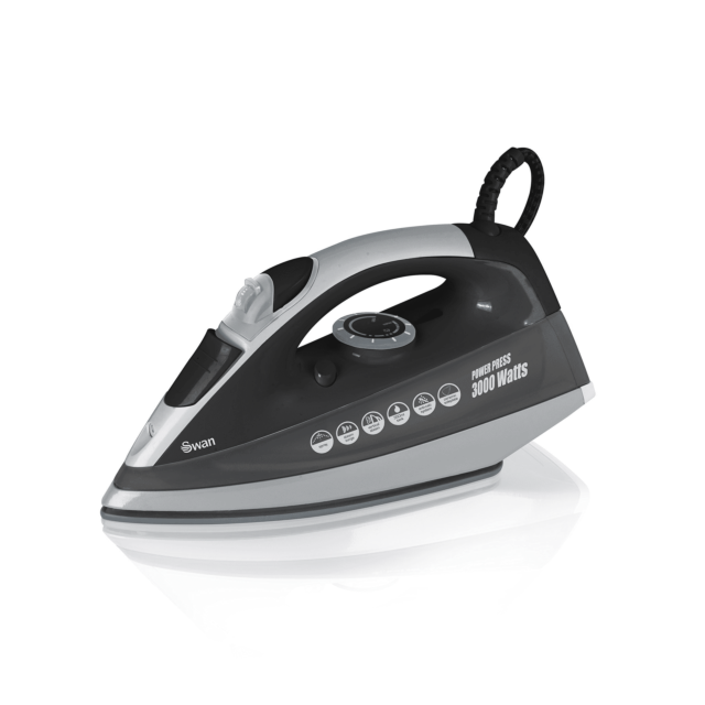 Swan 3000W Steam Iron In Black