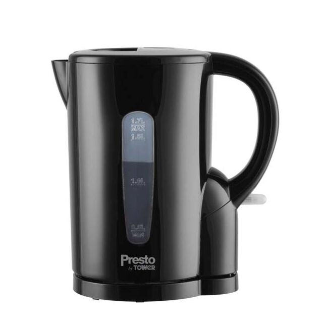 Presto Black 1.7L Electric Kettle