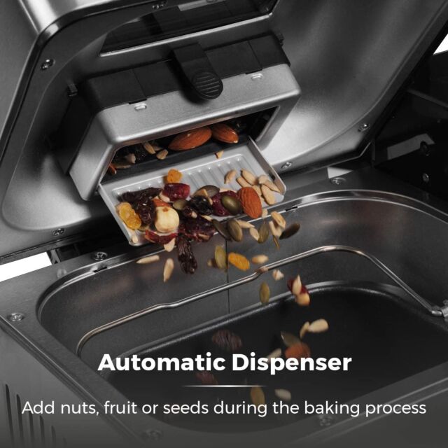 Tower T11002 Digital Bread Maker With Nut Dispenser