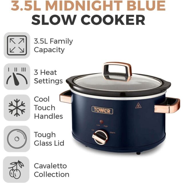 Tower Cavaletto 3.5L Slow Cooker