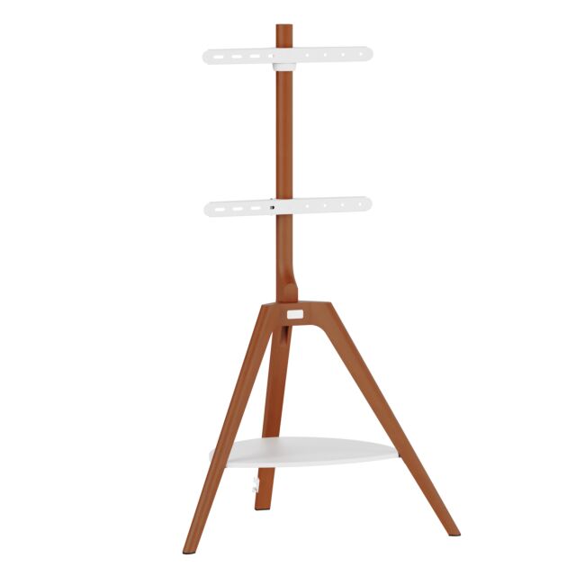 TTAP TRI-LIGHT-SHELF Tripod TV Stand With Shelf For Tvs 26-65inch