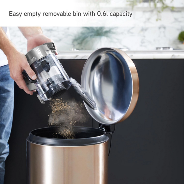 Vax CLSV-B4CA Blade 4 Classic Plus Cordless Vacuum Cleaner - Graphite/Blue