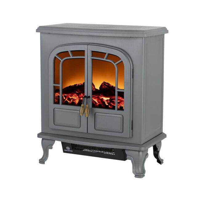 Warmlite WL46019G Wingham 2Kw Electric Double Door Fire Stove.