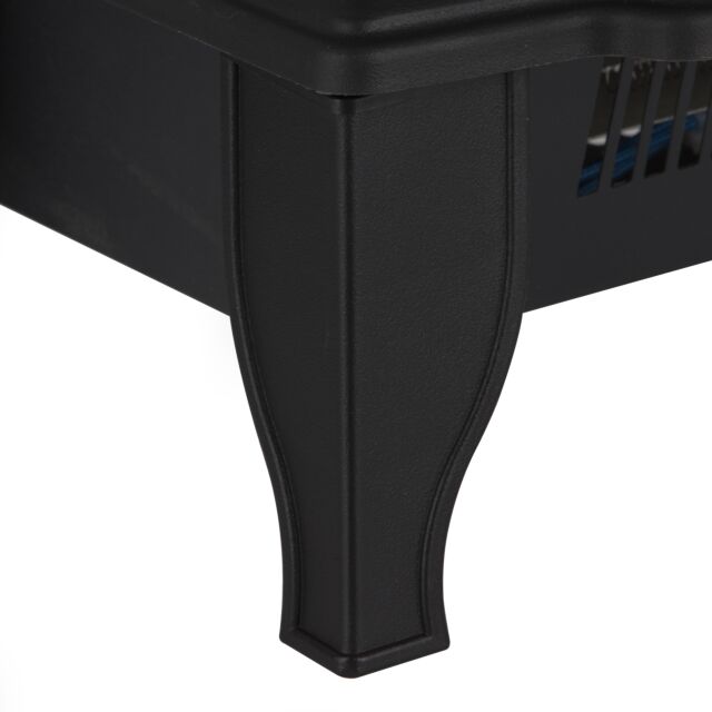 Warmlite WL46021 Black 2Kw Mable Compact Stove Fire