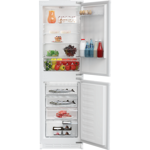 Zenith ZICSD455 54Cm 50/50 Built In Fridge Freezer- Manual Defrost