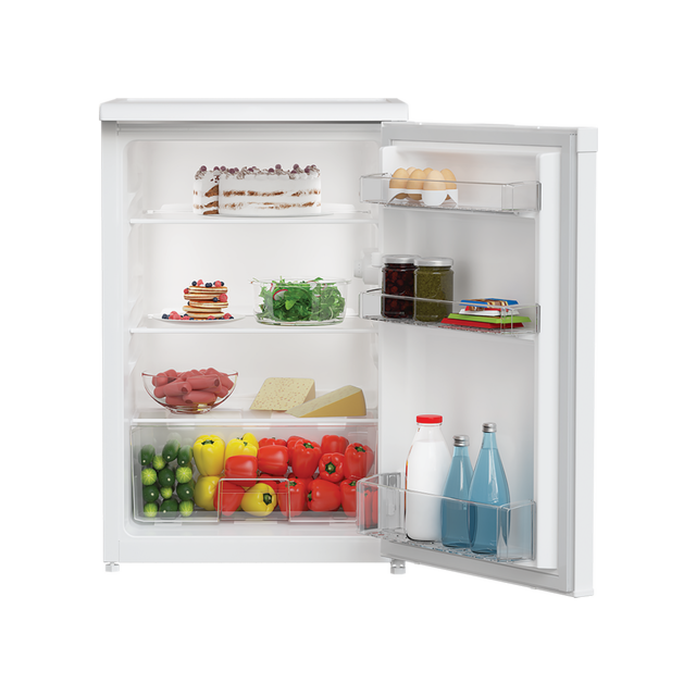 Zenith ZLS3584W White 54Cm 128 Litre Under Counter Larder Fridge