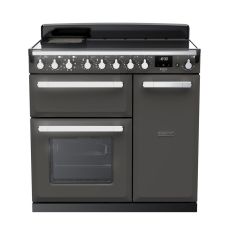 Aga Rangemaster ESDL90EIPSLT Slate Estel Deluxe 90Cm Induction Range Cooker