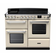 Aga Rangemaster ESDLO110EIPPCR Pale Cream Estel Deluxe 110Cm Rangecooker With Induction Hob And Chro