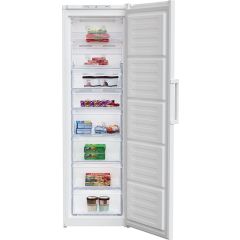 Beko FFP3579W Frost Free Tall Freezer  in white with  220L W54cm