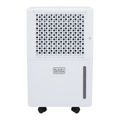 Black And Decker BXEH60016GB White 12 Litre Dehumidifier With 24 Hour Timer, 2.1L Water Tank & Wifi