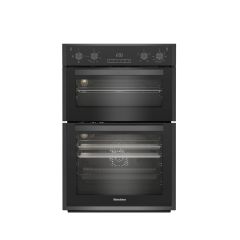 Blomberg RODN9202DX Dark Steel 59.4Cm Built In Electric Double Oven