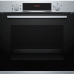 Bosch HBS534BS0B Built In Electric Single Oven With 3D Hot Air