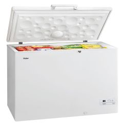 Haier HCE429F White 413L Chest Freezer