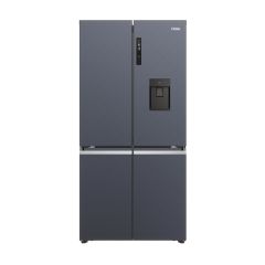Haier HCR5919EHMB Brushed Black 90CM  American Style Frost Free Fridge Freezer With Plumbed Water Dispenser and  60/40 Split