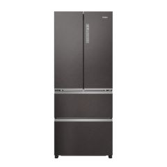 Haier HFR3718ENMD Dark Inox 70Cm Wide Total No Frost Fridge Freezer With 60/40 Split