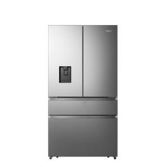 Hisense RF749N4SWSE Stainless Steel 91.4Cm Wide French Door Fridge Freezer With Non Plumbed Water Di
