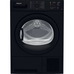 Hotpoint CHDC82BBGDUK Black 8Kg Condenser Tumble Dryer With Sensor Dry
