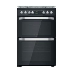 Hotpoint HDM67G9C2CB 60Cm Dual Fuel Double Oven Cooker 