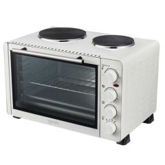 Igenix IG7130 Mini Oven With Electric Grill & Double Hotplate Hob