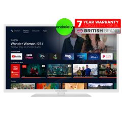 Mitchell + Brown JB-24SM1811AW 24" HD Ready Android Smart Television