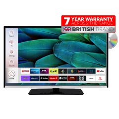 Mitchell + Brown JB-32DVD1811SMS 32" HD Ready Smart Television With Built In DVD Player